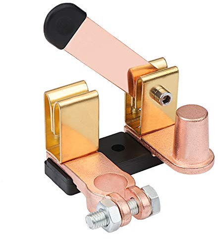 WiMas 12V 24V Batterie Trenner Trennschalter, Batteriehauptschalter, Batterietrennschalter, Messerschalter für Universal Auto Car RV Fahrzeuge