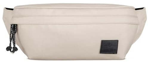 Johnny Urban Bauchtasche Damen & Herren Grau - Tom - Gürteltasche Mit Flexiblem Gurt für Festival - Stylische Crossbody Brusttasche - Wasserabweisend