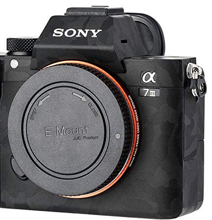 Pellicola protettiva adesiva per fotocamera Sony A7 III, a7R III, A7R III, pellicola protettiva 3M antigraffio mimetica nera decalcomanie scudo