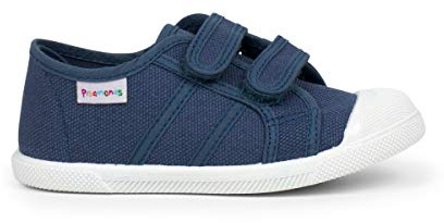 Pisamonas Zapatillas Niños Lona Cinta Adhesiva