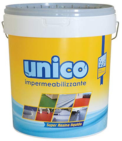 ICOBIT Unico, Super resina liquida impermeabilizzante, Grigio, 1 kg