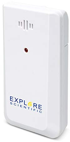 Explore Scientific Sensore wireless per temperatura e umidità con led