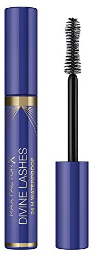 Max Factor Mascara Waterproof Volumizzante Divine Lashes con Applicatore Ultra Morbido, a Lunga Durata