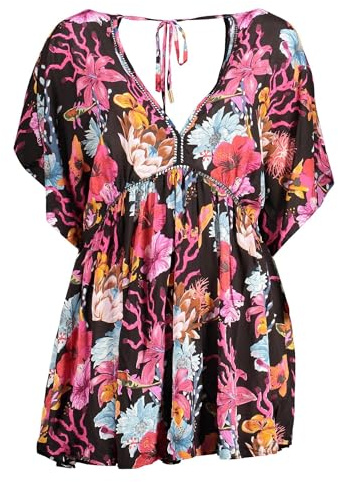 Desigual Damen Vest_angelina Überwurf für Schwimmbekleidung