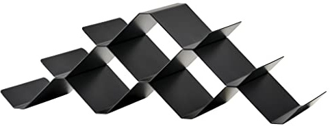 Zone Denmark Rocks Weinregal, 51,3 x 20 x 16,9 cm, Schwarz
