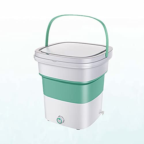 PanHuiWen Lavatrice da Campeggio con Centrifuga Pieghevole 1.8kg Lavatrice Campeggio Manuale turbina per Lavanderia e Lavanderia per Bambini