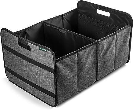 Skoda 6U0061104 Faltbox Tasche Kofferraumbox Kiste Einkaufskorb, anthrazit