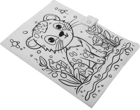 TEHAUX Bucheinband aus Stoff waschbarer Bucheinband Schutzbucheinband Bücherregale Buchumschläge aus Stoff Buchschutz Buch Tuch faltbar Buchumschlag Kompositionspapier schmücken a5 Buchen