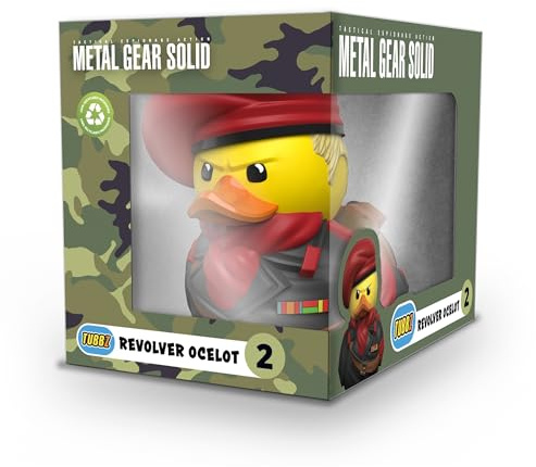 TUBBZ Box-Ausgabe: Metal Gear Solid - Revolver Ocelot als Cosplaying-Gummiente Vinylfigur