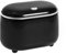 Dabinzhijia Mini Table Rubbish Bin with Lid, Removable, Desktop, Small Waste Paper Bin for Office, Bedroom & Bathroom - Black, 2.59L