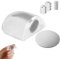 Vailux® Topes Para Puertas Suelo| Juego de 6 Topes Adhesivo Resistente Y Magnético| Topes Puertas Suelo| | Door Stopper | Tope De Puerta Para Suelo |