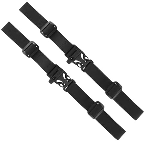 Tweozhui 2 Stück Rucksack brustgurt nachrüsten brustgurt Rucksack, Verstellbarer Brustgurt Rucksack Rucksackriemen Schwarz, Geeignet für Jogging, Wandern, Reisen und Schule, Langlebiges Gurtband