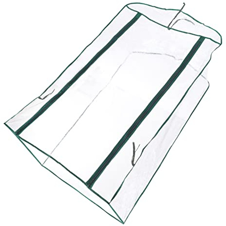 BESTonZON Bâche pour Mini-Serre De Jardin Protection Soleil Pluie Vent Bâche De Rechange pour Serre Intérieur