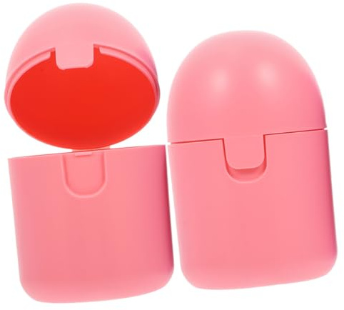ibasenice 2 Stück Hochtemperaturbeständiges Lebensmittelechtes PP Tragbares Menstruationstassen Sterilisations Aufbewahrungsbox für Frauen Kompakte Periodenhalterung Hygienische Reinigung