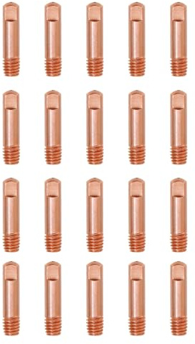 Presa permanente di saldatura senza gas Spostamento Torcia Sostituzione Corrente continua MB15AK 25mm Lunghezza Alta Conducibilità Punta Bronzo