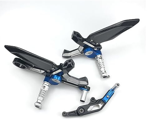 Para Para S1000RR Para S1000R Para S1000 R 19-22 Para S1000RR Pedal Ajustable Fibra Carbono Con Engranaje Elevado Reposapiés