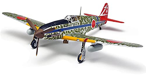 TAMIYA - Militär 300061115-1:48 Jap. Ki-61-Id Hien (Tony) Flzg.Replica Fedele all'origine, Kit di Costruzione in plastica, Fai da Te, modellismo, Montaggio, Non Verniciato, 300061115, Multicolore