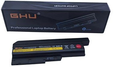 GHU 41++ Battery Replacement for Lenovo ThinkPad T60 T60p R60 T500 W500 R500, Compatible with 40Y6795 40Y6797 40Y6799 92P1133 92P1137 92P1141 42T4504 42T4511 42T4619 42T4620