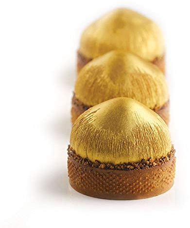 Moule silicone décoration tarte Noisette Cédric Grolet