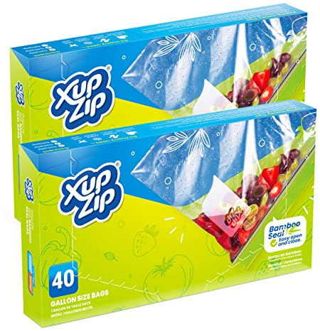 Mantén la comida fresca durante más tiempo con nuestras bolsas herméticas y reutilizables con cierre de cremallera. Di adiós a los residuos y hola a la sostenibilidad con nuestro sello de bambú.