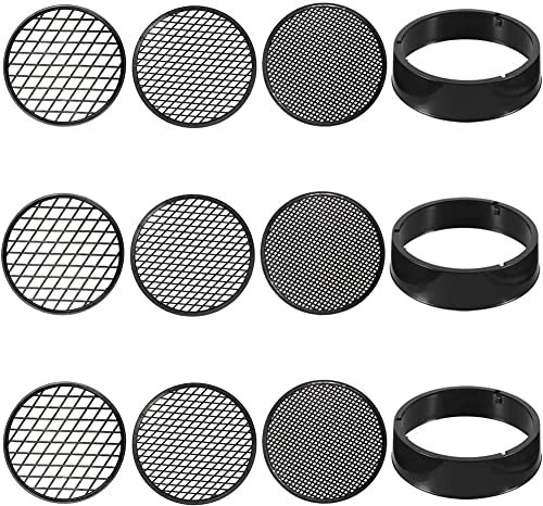 3Pack Sifting Outdoor Gold Panning Soil Sifter Sieve Mesh Mini Sifting Soil Sand Sieve for Outdoor