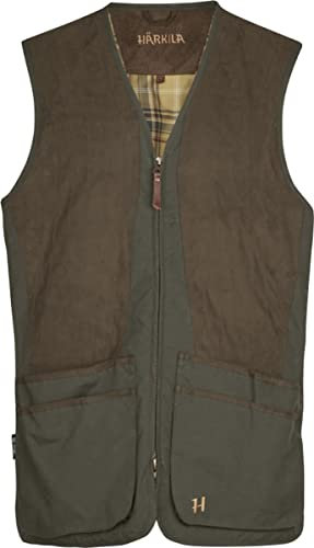 Härkila Rannoch HSP Schießweste Grün Jagd - Weste Schießsport Skeet und Trap - Skeetweste für Sportschützen , Größe:60