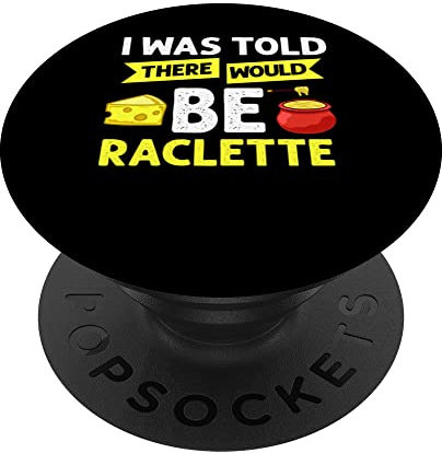 Raclette Cheese Grill Machine Dinner Fondue Recipes PopSockets Swappable PopGrip
