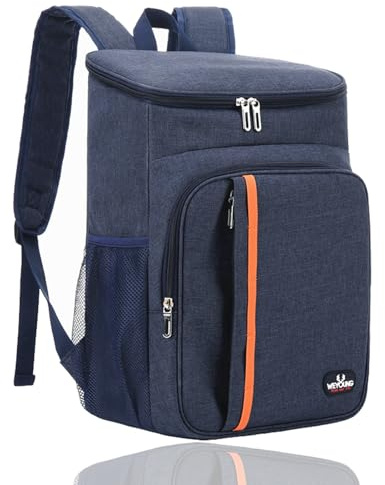 ieron Sac à dos thermique pour réfrigérateur de 18 L - Anti-fuite - Étanche - Grand sac thermique isotherme pour homme et femme - Pour camping, événements sportifs, plage, barbecue, randonnée,