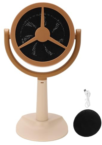 Cappa da Cucina da Tavolo, Cappa da Cucina da Tavolo, Mini Cappa da Cucina Ad Aspirazione di Grandi Dimensioni con Angolo Regolabile, Ventola di Scarico da Cucina Portatile Alimentata Tramite USB