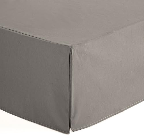 Abdeckung für Boxspringbetten, 180 x 190/200 cm, Bettgestell, 180 cm, Grau