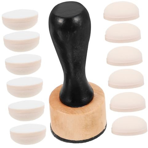 SEWACC Ölgemälde-stempelschwamm Rund 1 Set Schwämme Stempel für Jungen und Mädchen Kunstliebhaber