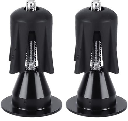 DHSBGWSX 1 Paar schwarze Fahrrad-Lenkerstopfen, Lenkerstopfen, Lenkerenden aus Aluminiumlegierung, Fahrradbremsen, Rennlenker-Endkappen, Lenkrad-Endkappen