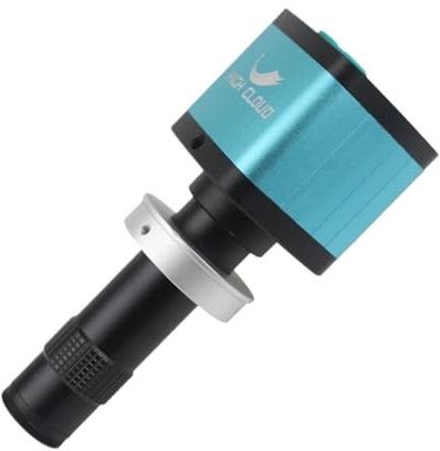 48MP 4K 1080P HDMI USB Industrial Video Digital Microscope Camera 130X Zoom C Mount Lens with 370mm Cantilever stand