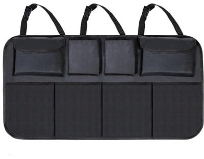 YJTYC Kofferraum Organizer Auto für VW Passat B6 (3C) 2005-2011, Rücksitz Kofferraumtasche Aufbewahrungsbox Aufbewahrungstasche Faltbar Wasserdicht