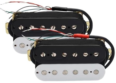 Single-Coil-Tonabnehmer-Set Humbucker-Tonabnehmer Für E-Gitarre Split-Humbucker-Tonabnehmer 4 Dienste Kabel N7,5K B15K-Ausgang