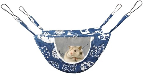 Hamchillas Heating Ferret Cage Small Animal Bed Cage for Parrot Chinchilla | Hammock Hammock, Sugar Glider Wire, Hamster Play