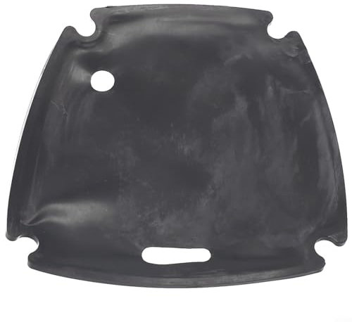 ZWEquipint Guarnizione in gomma per compressore d'aria per piccola pompa a gas olio macchina diritta in linea, accessorio nero (118 × 104 × 82,5 mm)