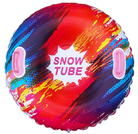 Generisch Trineo inflable grande para trineo de invierno aventurero al aire libre con asas resistentes (D, A)