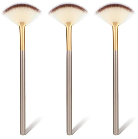 Pinceau Masque Visage,3 PCS Pinceaux Applicateurs pour Masque Facial Forme Large en Palette pour Application Uniforme de Crème Masque Visage Highlighter et Doins du Visages
