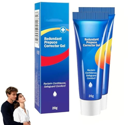 Crema Para La Fimosis En Adultos, Gel Natural Para La Corrección De La Fimosis, Recuperación Suave Y Fácil, Recuperación Segura E Indolora, Gel Para El Prepucio Sobrante (2 unidades)