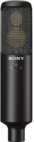 Sony C-100 Micrófono de Condensador de Estudio Hi-Res Micrófono de múltiples Patrones de dirección Lateral