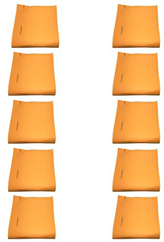 Orange Super Chamois Grand 50,8 x 68,6 cm Super absorbant Nettoyant 1,2,4 et Lot de 10 Shammy-original fabriqué en Allemagne