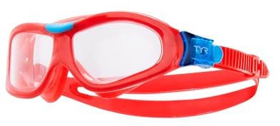TYR Orion Swim Mask Goggles for Kids - Universal Fit for Boys and Girls Ages 3-10 - Watertight, Anti-Fog, and UVA/UVB-Protected - Recreational and Professional