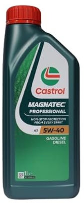 Huiles moteur 5w40 voiture essence diesel lubrifiant Castrol Magnatec Professional A3 5w40 avec porte-clés tire-bouchon 7x1lt