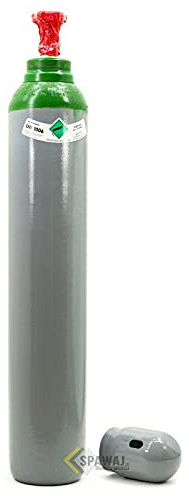 SPARTUS Bouteille de gaz argon pur (100%) - 10 litres de gaz de soudage TIG TIG - Légalisation 2,1 m3