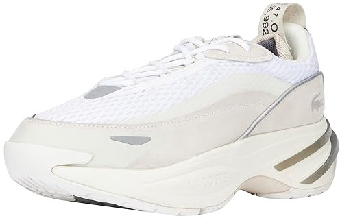 Lacoste 45sma1200, Zapatillas Hombre, Blanco, 43 EU