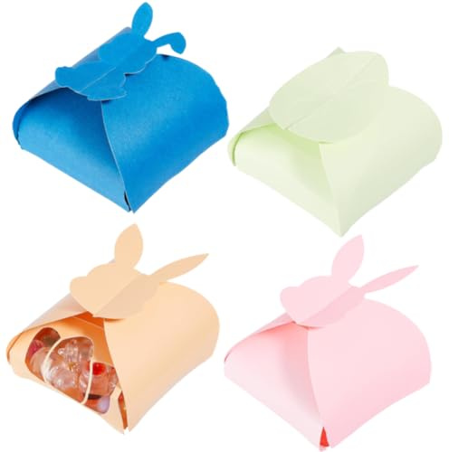 GLOBLELAND 3D Osterbox Stanzformen Für Die Kartenherstellung Osterkaninchen Süßigkeitsbox Metallstanzformen Stanzformen Vorlage DIY Scrapbooking Prägung Papier Album Basteln Dekor