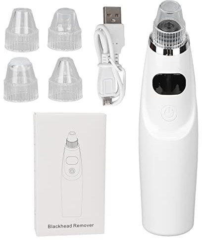 Mitesser-Entferner, Porenstaubsauger, Porenreiniger für das Gesicht, 3 Saugleistung, 4 Sonden, wiederaufladbares USB-Mitesser-Staubsauger-Set, elektrisches Extraktionswerkzeug für