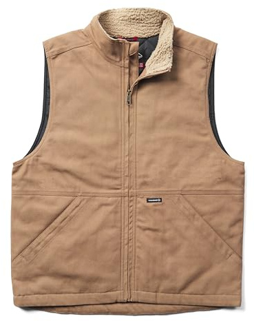 Wolverine JAXON SHERPA COLLAR CANVAS VEST