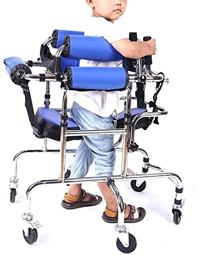 Andador con ruedas ajustable para soporte de movilidad, andador ligero para ancianos y rehabilitación, ayuda resistente para caminar para uso en interiores y exteriores